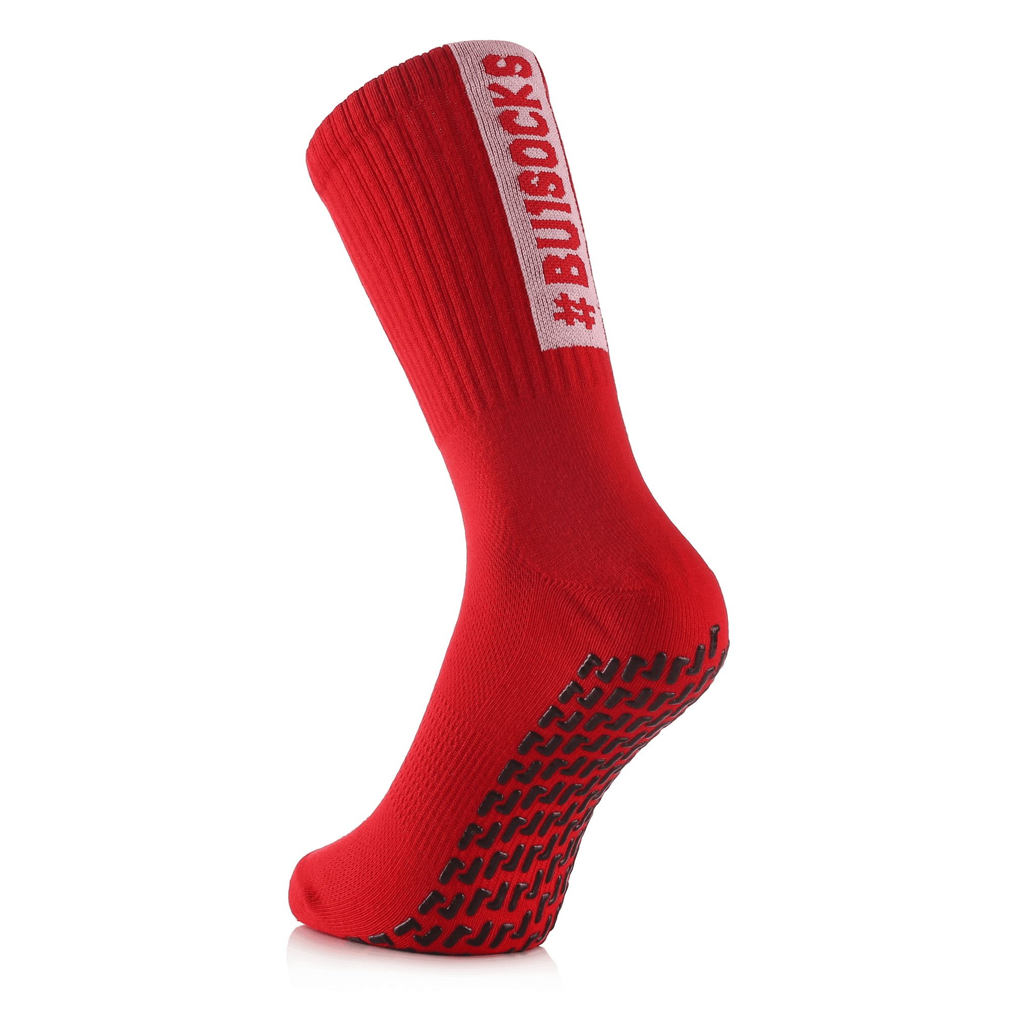 BU1 non slip socks red silicone