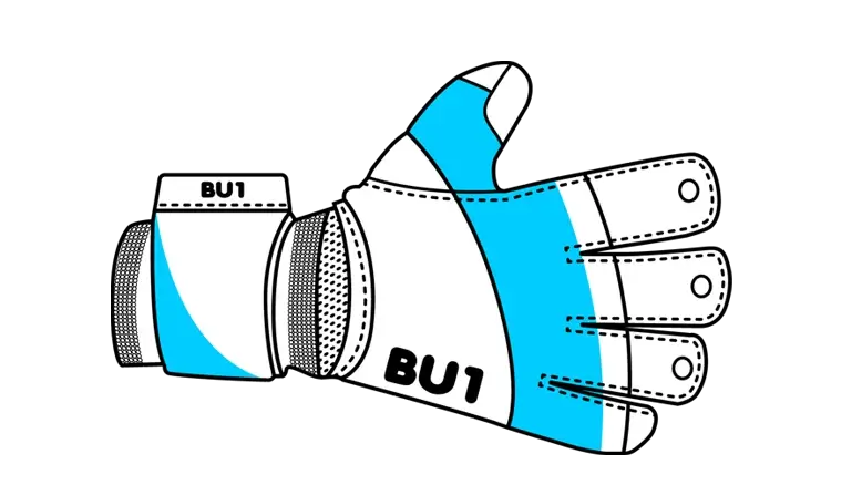 Juniorské brankářské rukavice - BU1
