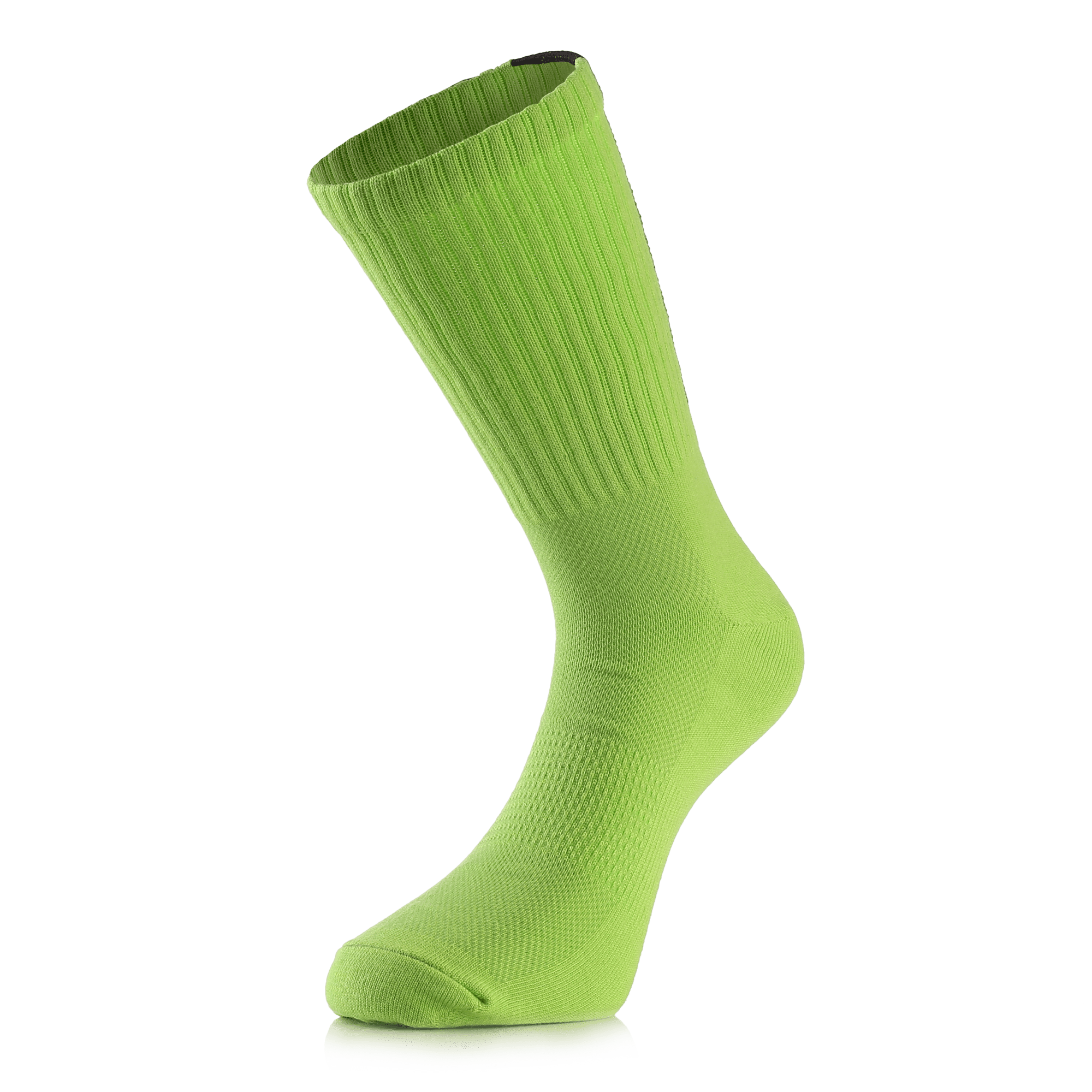 BU1 sports socks neon green