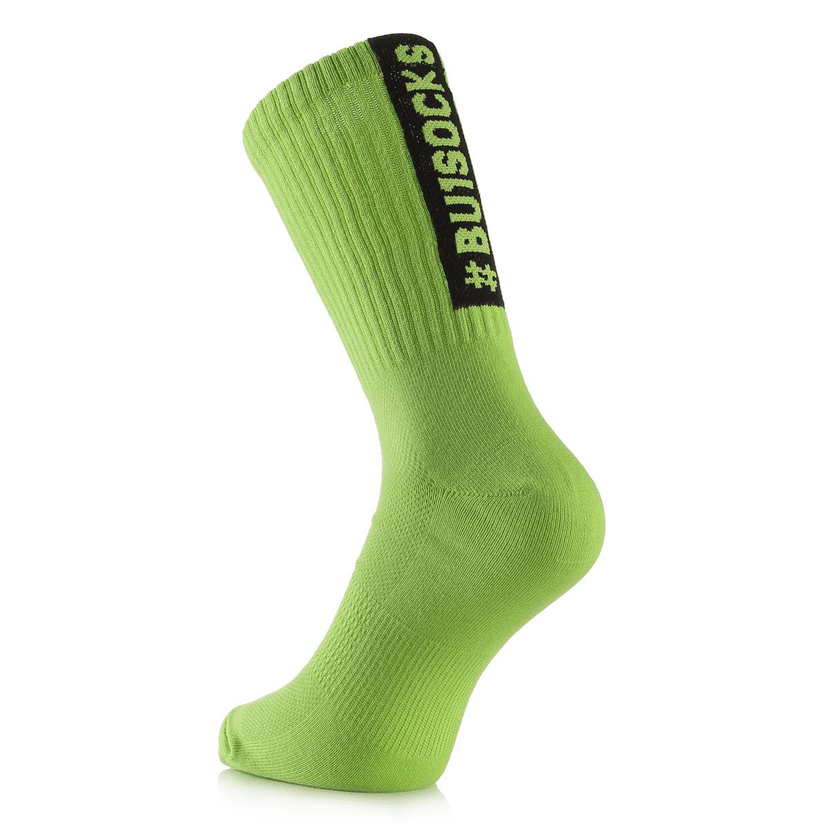 Calcetines deportivos BU1 verde neón