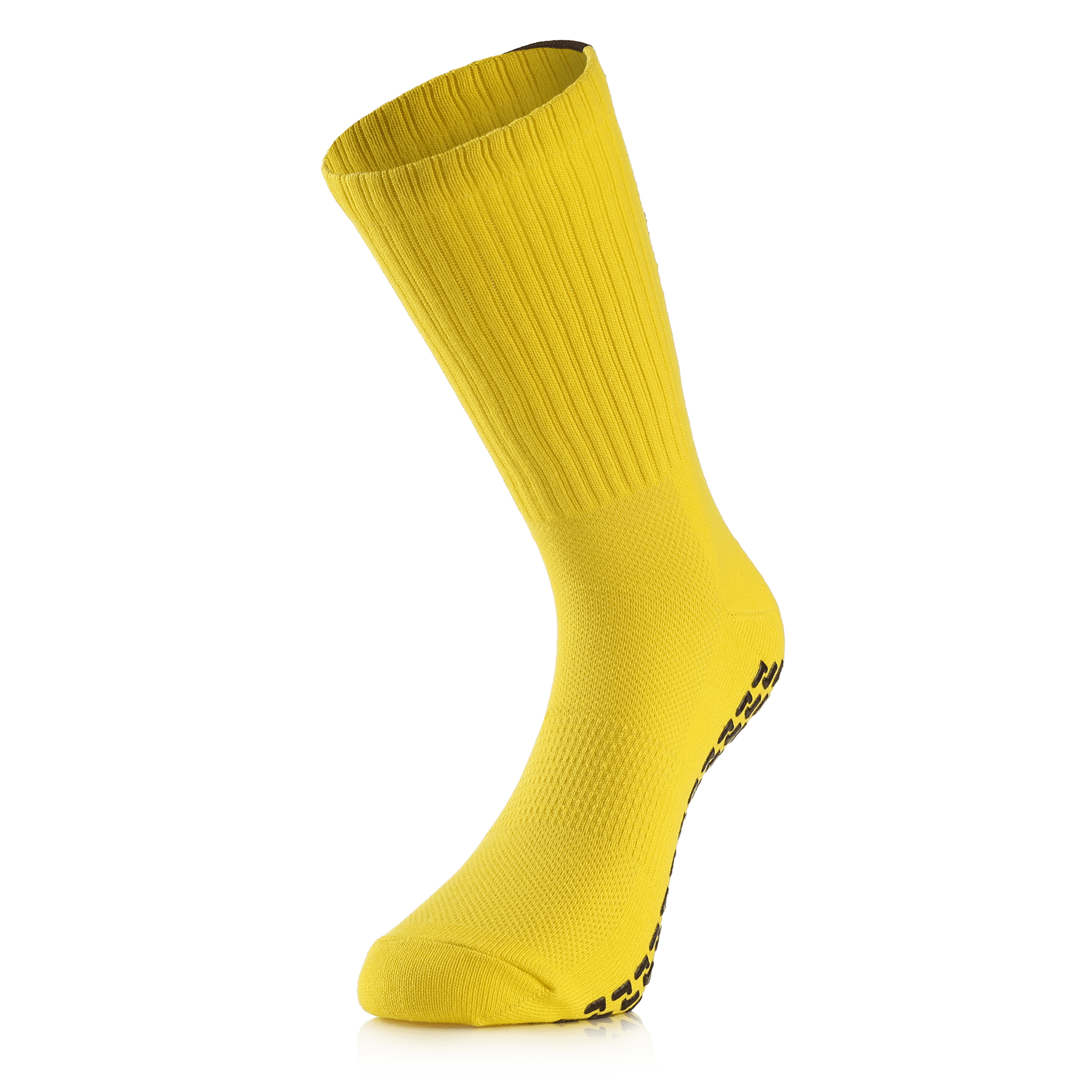 BU1 csúszásgátló zokni sárga - szilikon