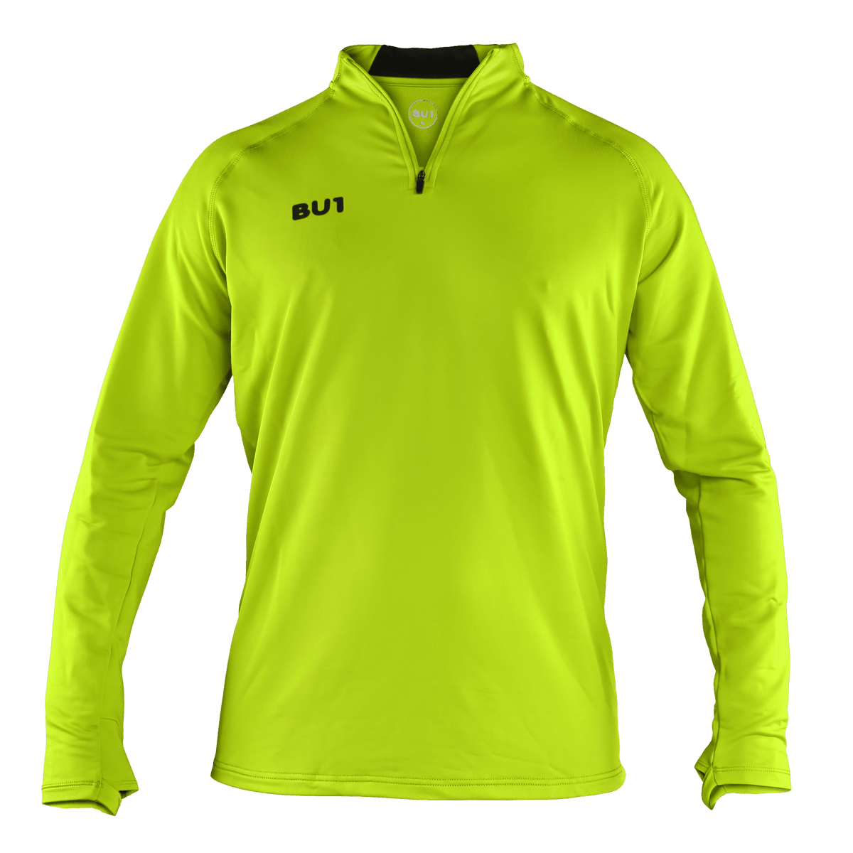 Bluza sportowa BU1 22 neonowo żółta