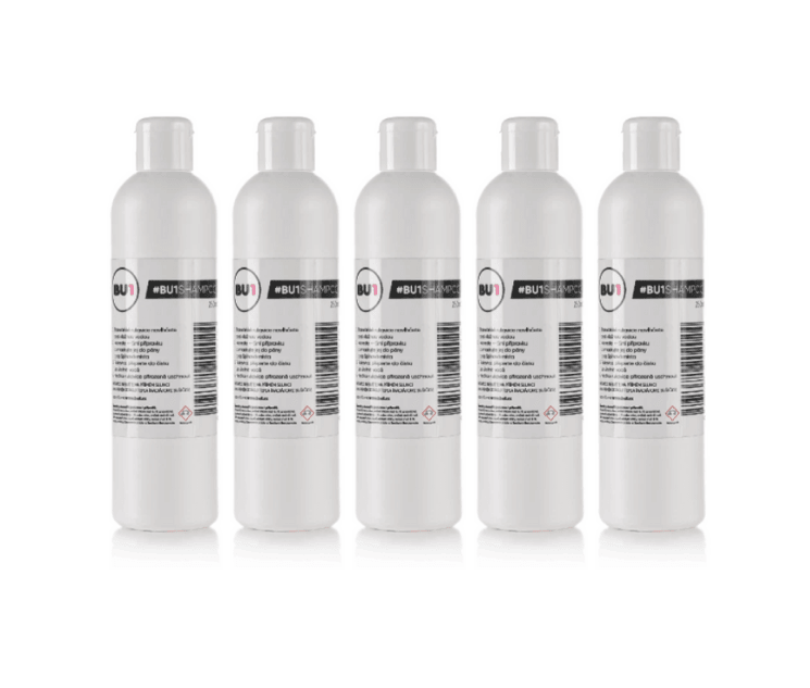 shamp handschuhe BU1 Verpackung von 5 Shampoos für Handschuhe für das Team