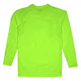 Camiseta de compresión BU1 verde neón