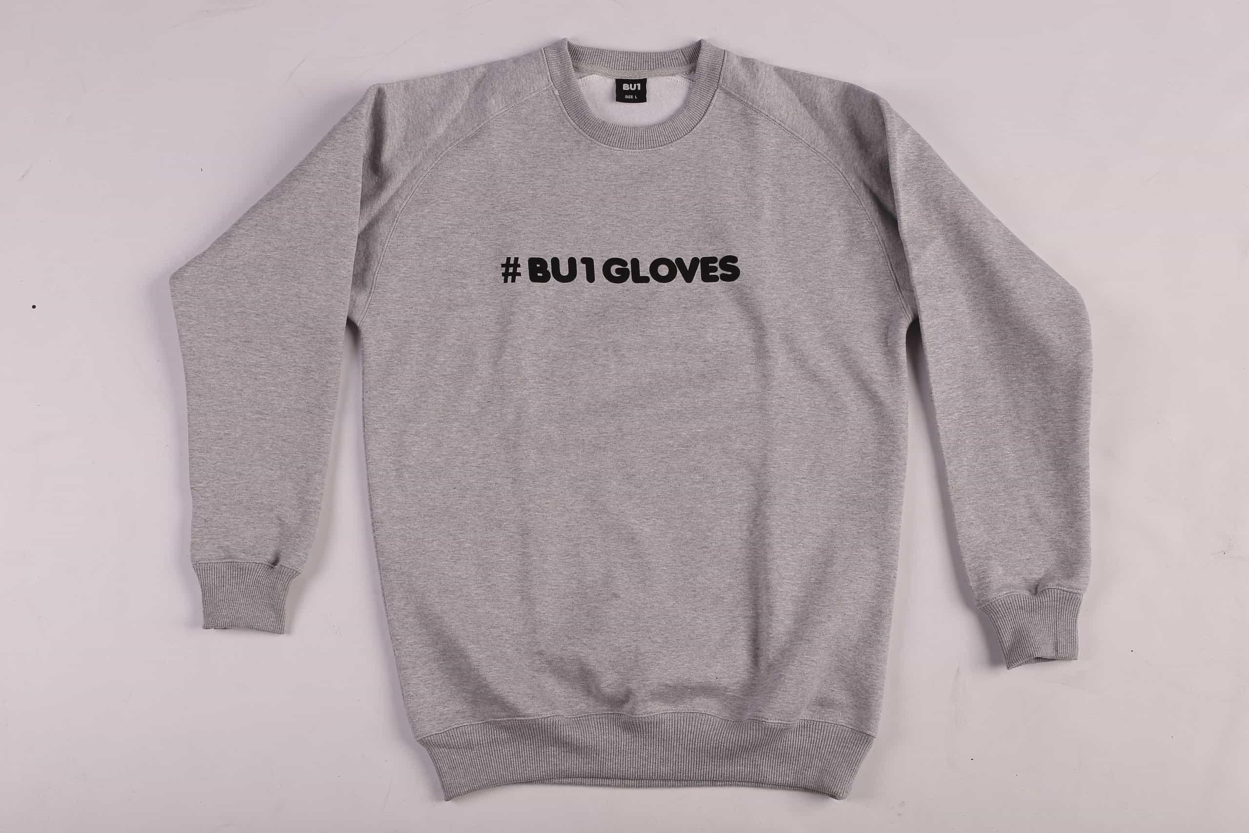 BU1 pulóver szürke #BU1GLOVES