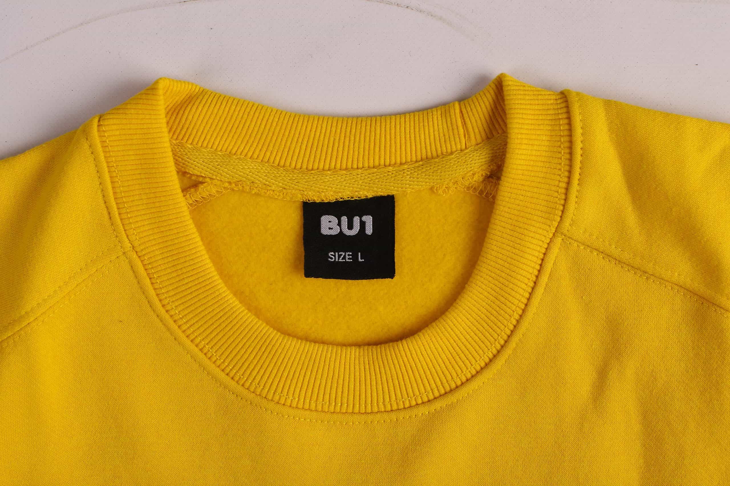 BU1 sweatshirt yellow #BU1GLOVES