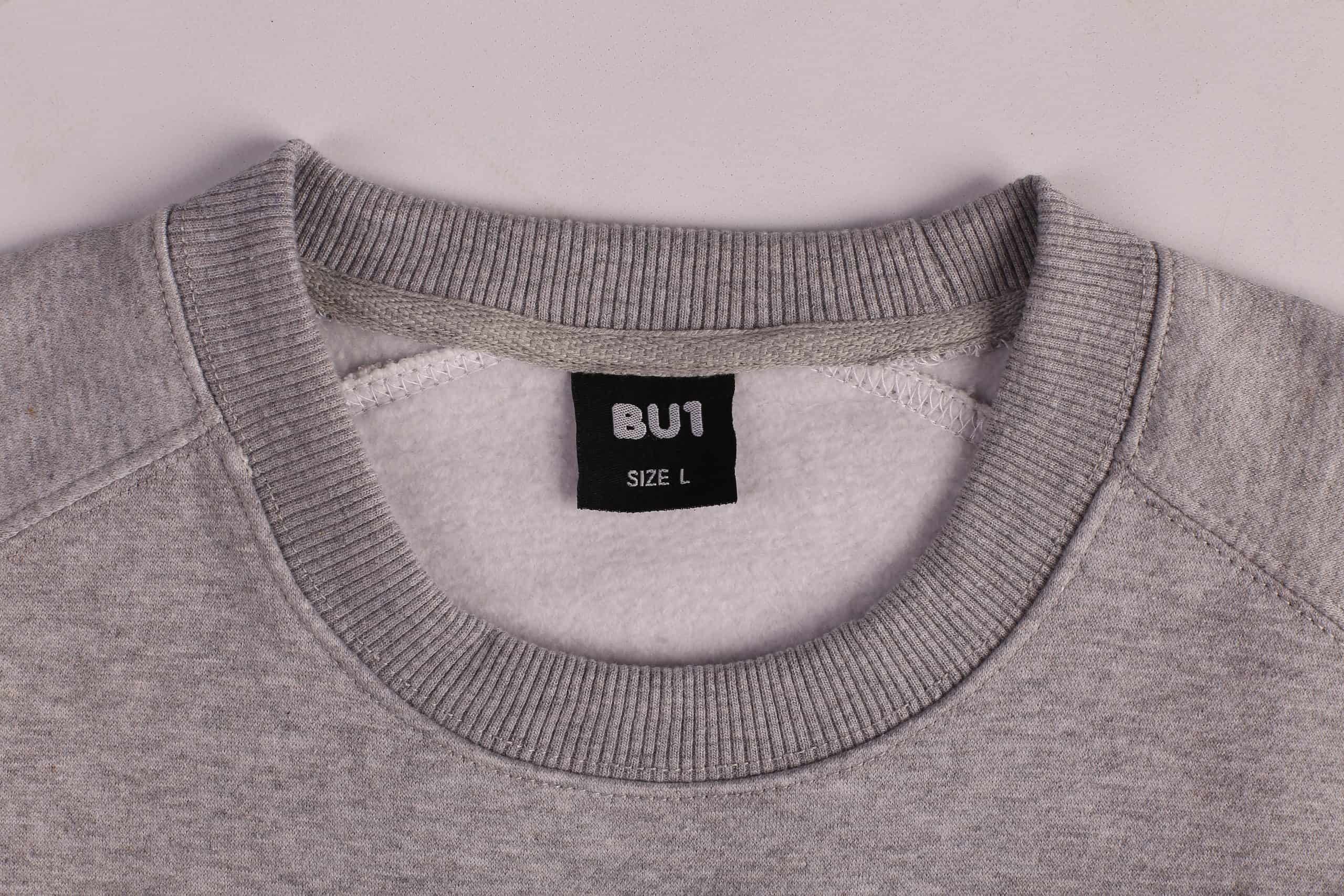 BU1 sweatshirt gray #BU1GLOVES