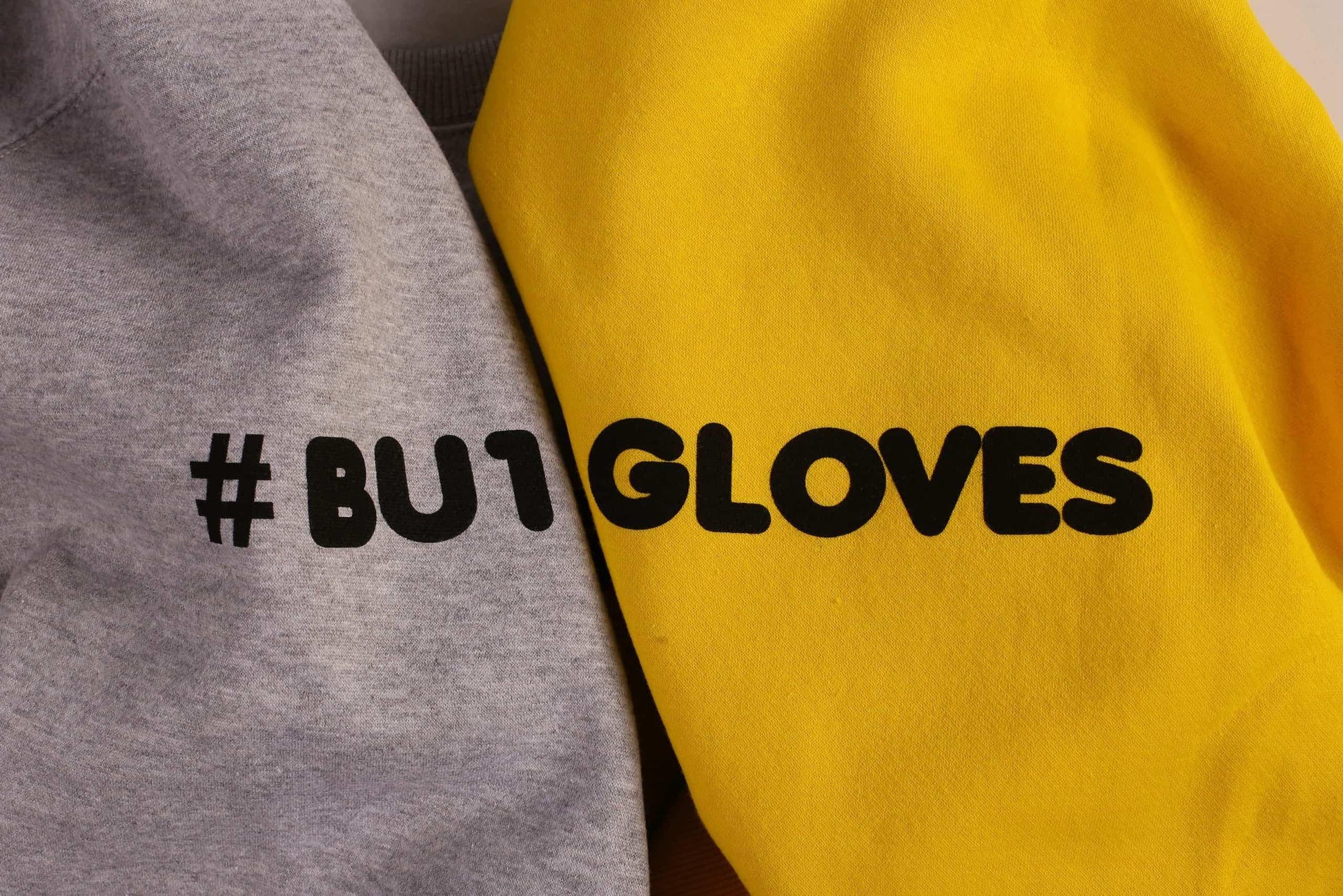 BU1 mikina šedá #BU1GLOVES - BU1