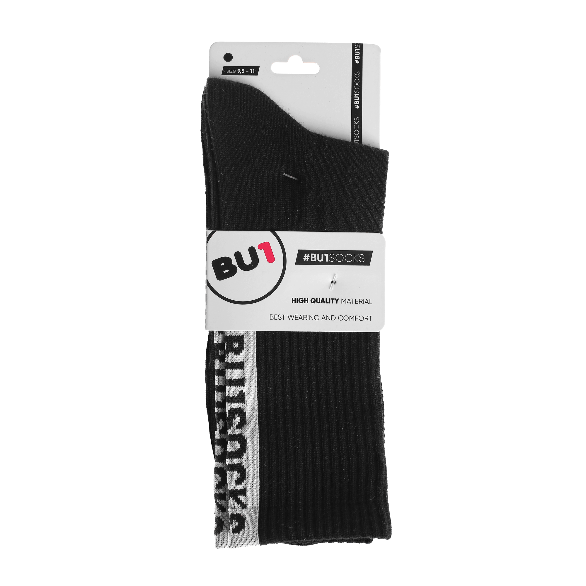 BU1 sports socks black