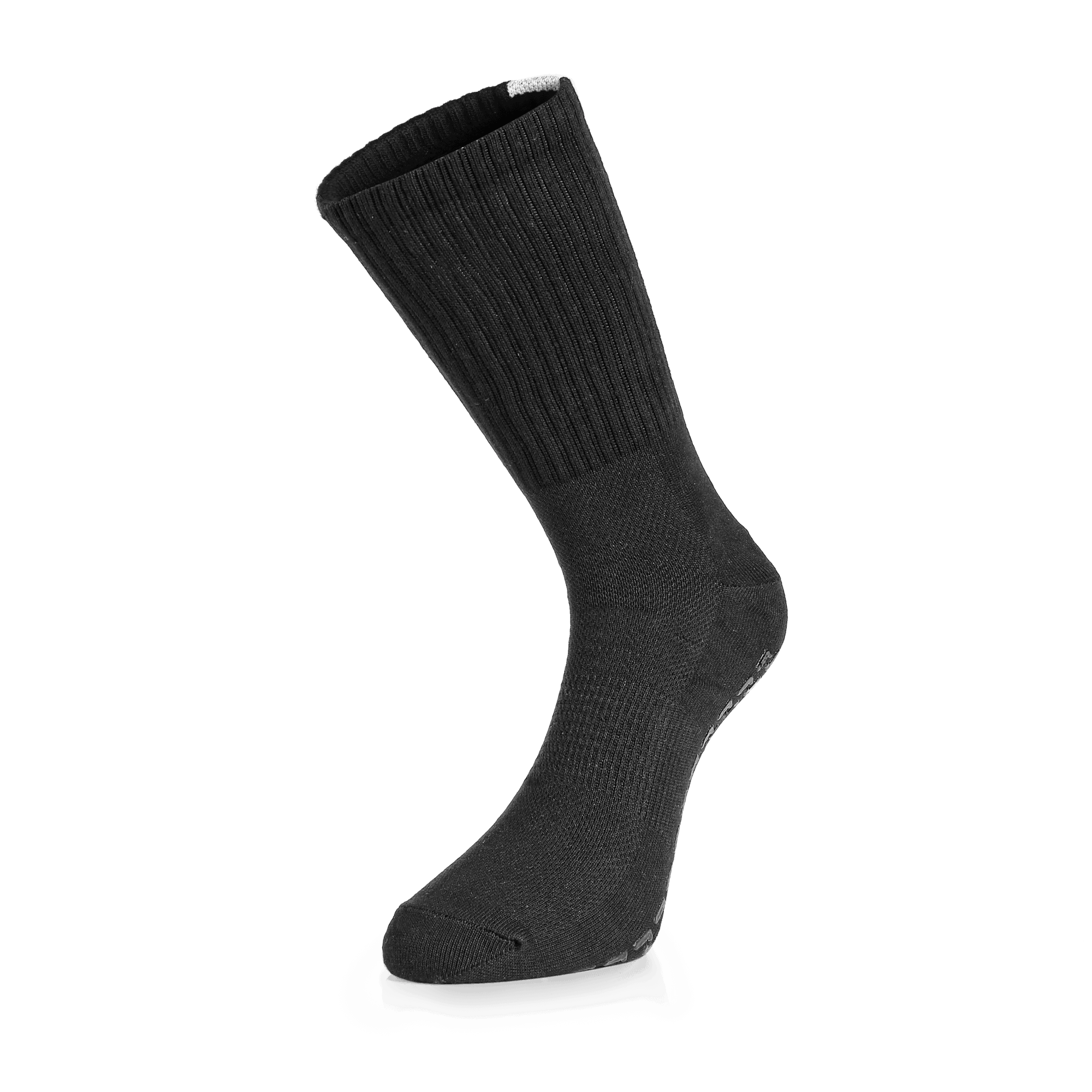 BU1 anti-slip socks black - silicone
