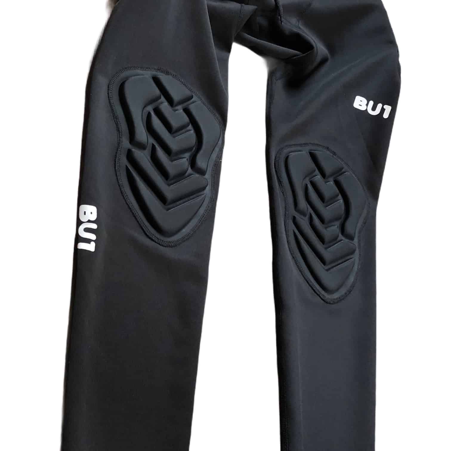 BU1 erősített leggings hosszú fekete