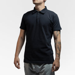 BU1 polo tričko černé - BU1