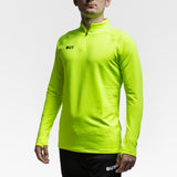 BU1 sports sweatshirt 22 neon yellow