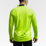 BU1 sports sweatshirt 22 neon yellow