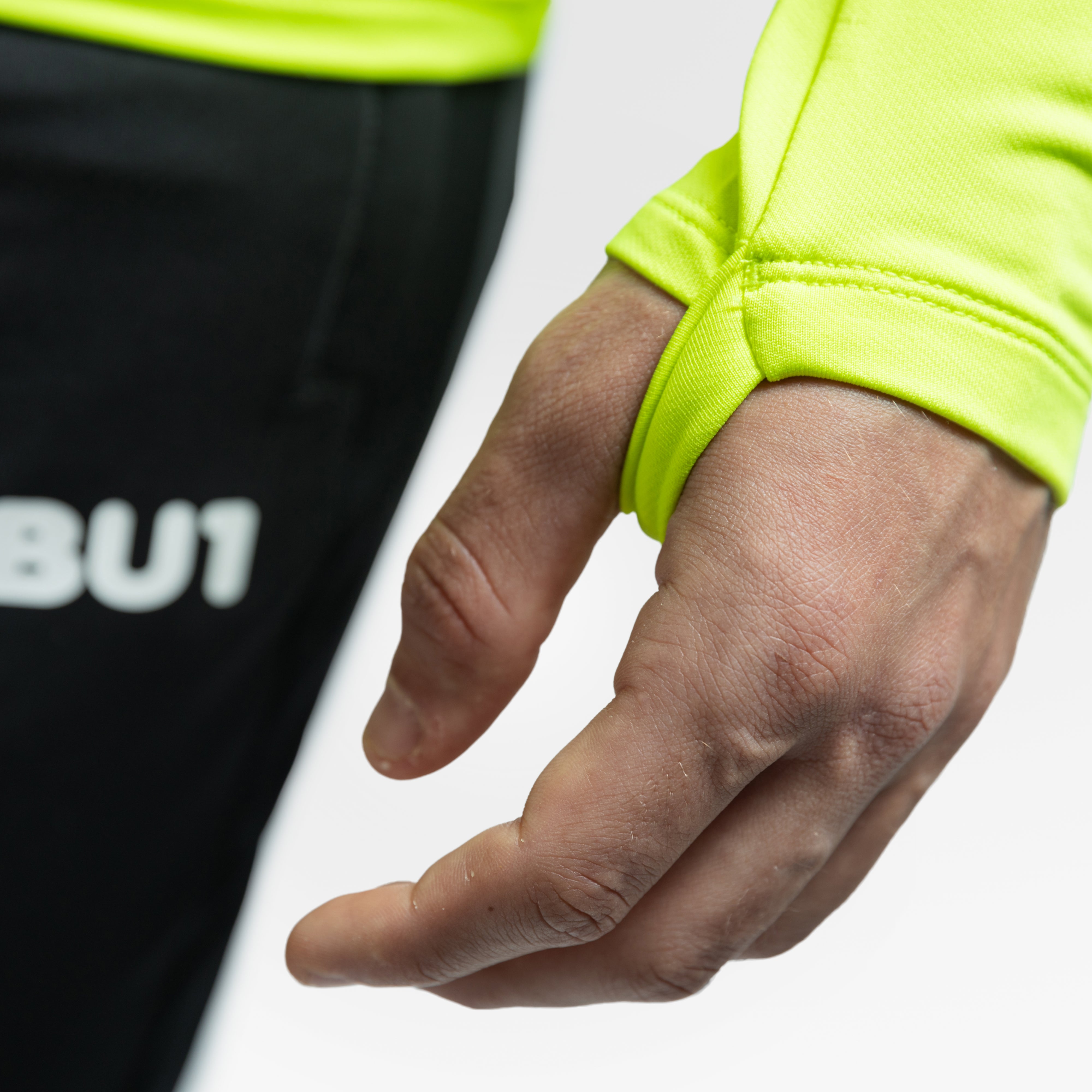 BU1 sport pulóver 22 neon sárga