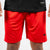 BU1 short deportivo 20 rojos