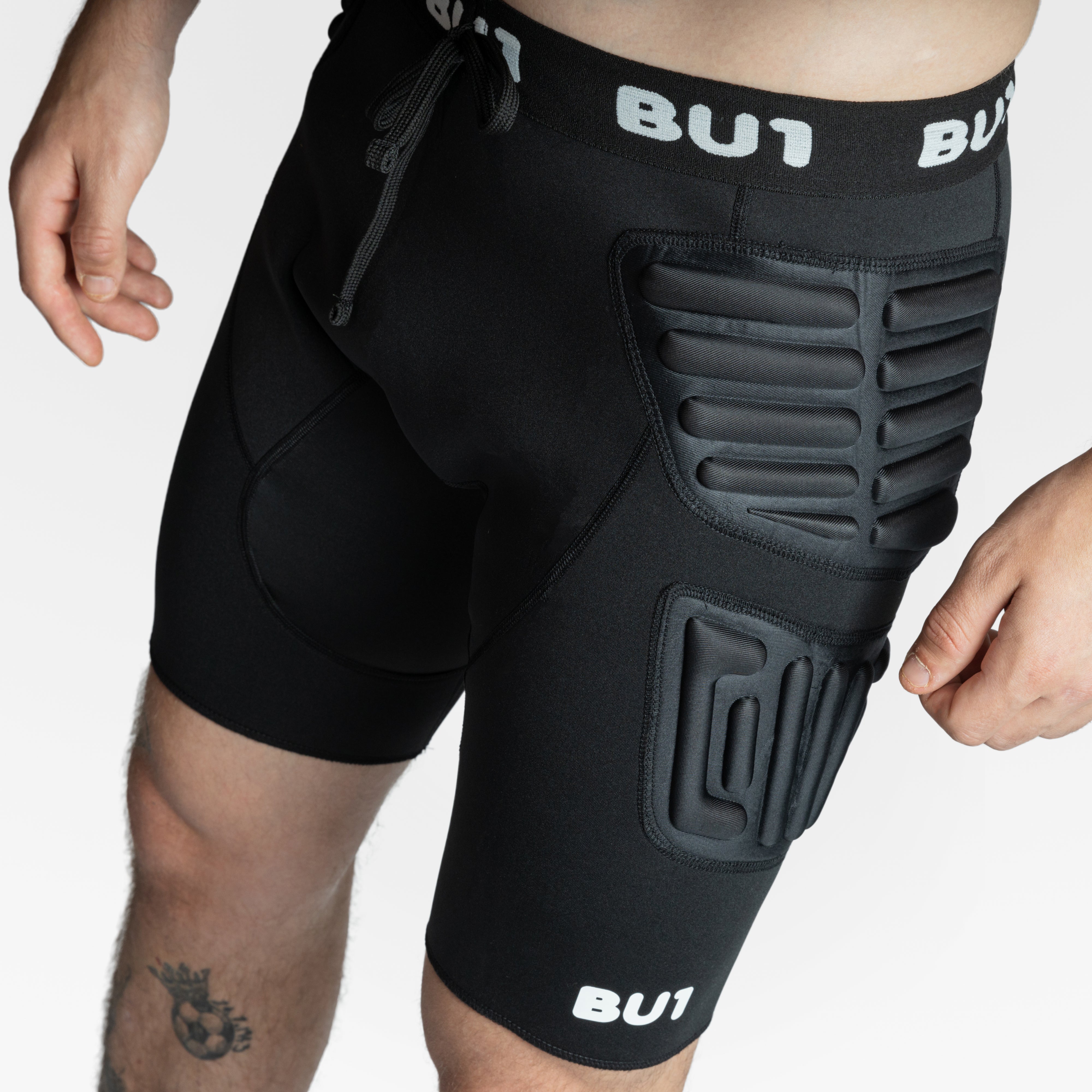 BU1 reinforced neoprene leggings short